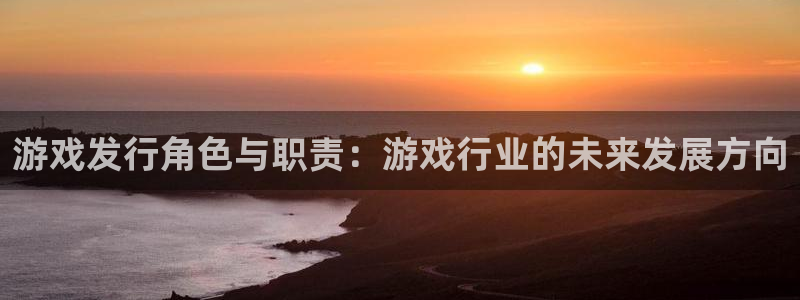 db电竞主管：游戏发行角色与职责：游戏行业的未来发展方向