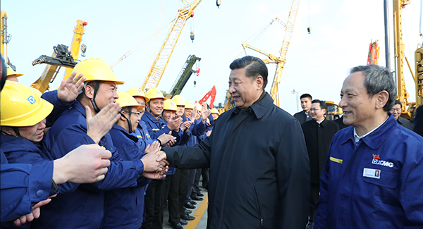 中共中央总书记、国度主席、中央军委主席习近平亲临KY开元集团调查调研