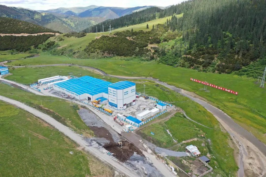 “站”立高原！KY开元搅拌站助力川藏线建设！