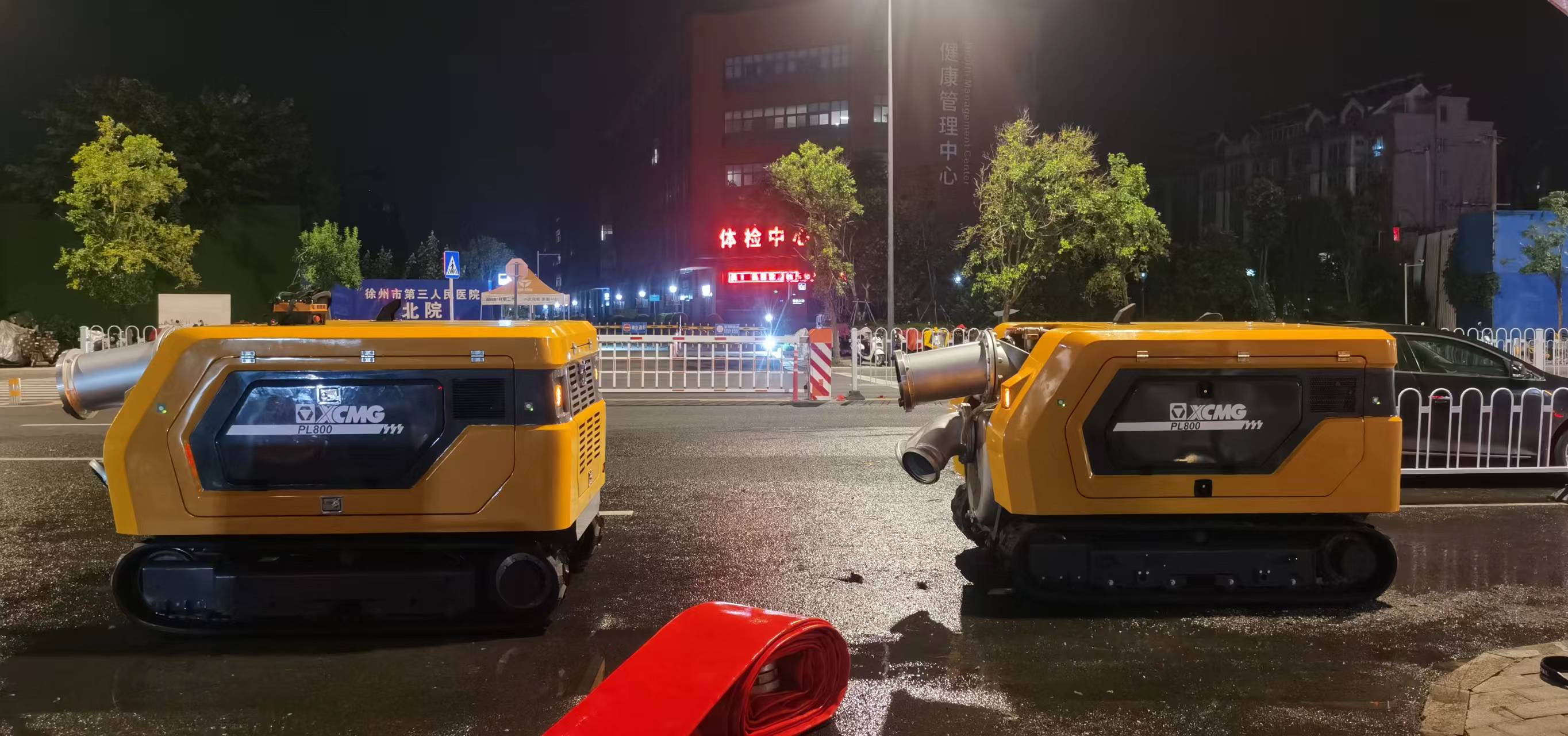 KY开元排涝机械人垂危驰援，多处涝区“治水前锋”