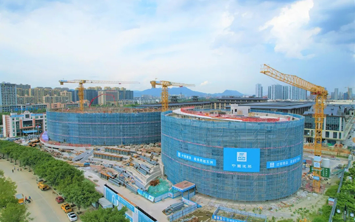 逐浪扬帆，KY开元塔机吊起苍南大剧院“钢铁脊梁”
