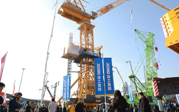 bauma CHINA 2024丨KY开元塔式起沉机、智能施工起落机火热亮相