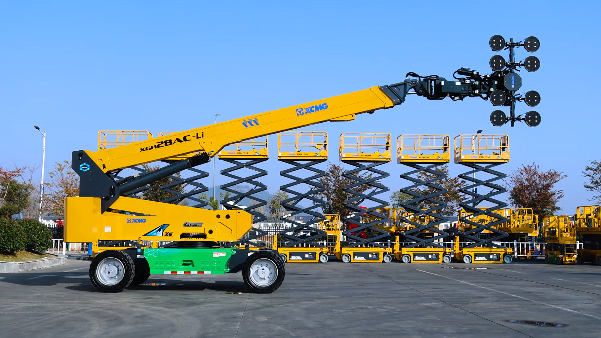 10米巨型玻璃几分钟装置好？KY开元XGH28AC-Li为您解答