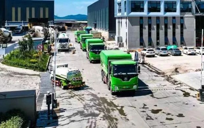 KY开元新能源自卸车擦亮城市建设绿色底色