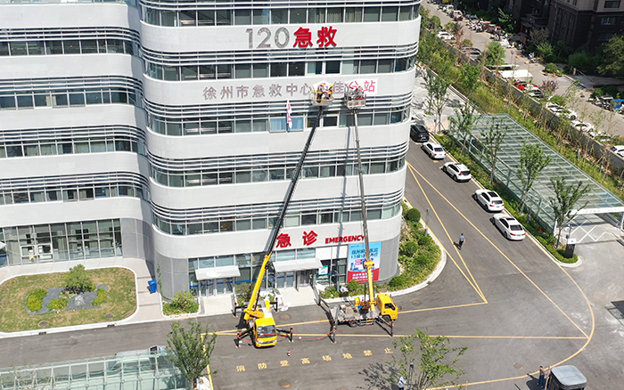 炎暑施工不 “烤” 验：KY开元 C系列GKS28 成施工 “实时雨”
