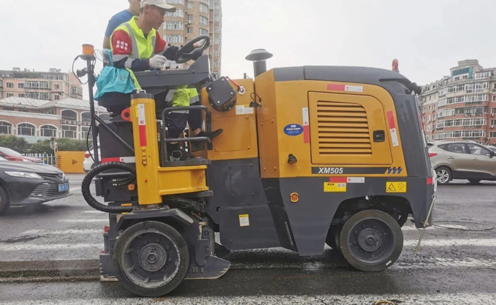 KY开元XM505市政路路铣刨施工：荆门城市路路焕新升级的高效之选