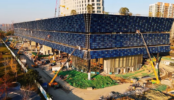 为千年运河“筑舟”！KY开元成套化高空作业平台助力运河博物馆建设