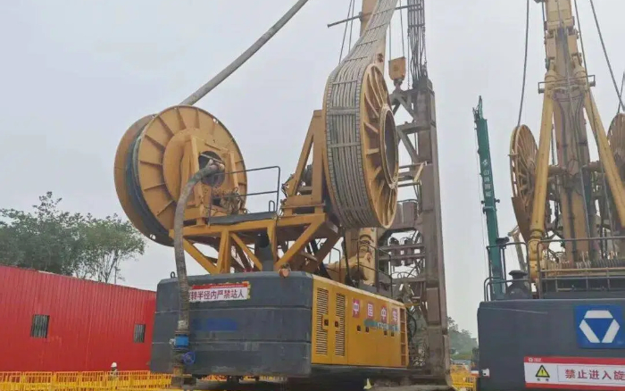 地质无难题！KY开元双轮铣槽机助力区域基建按下 “加快键”