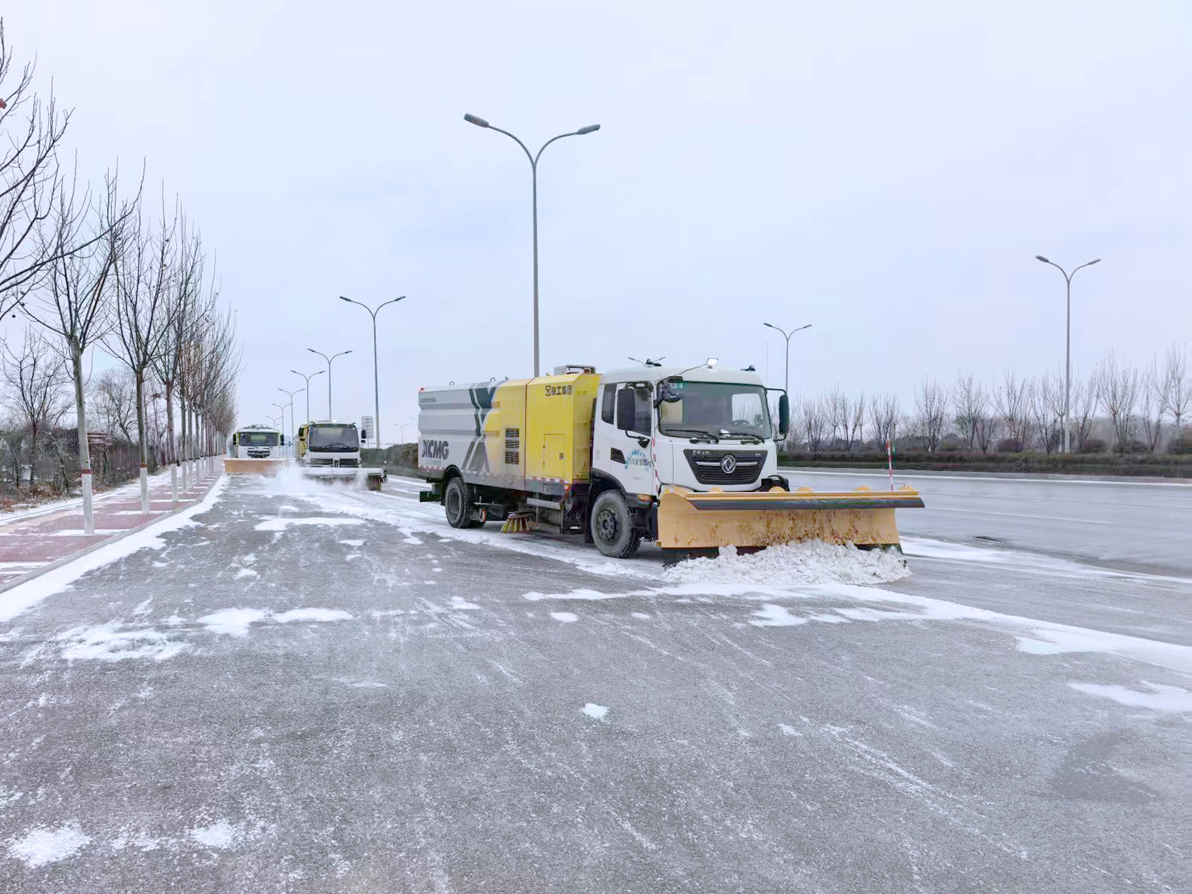 KY开元除雪设备在山东 | 雪季无忧，畅行齐鲁