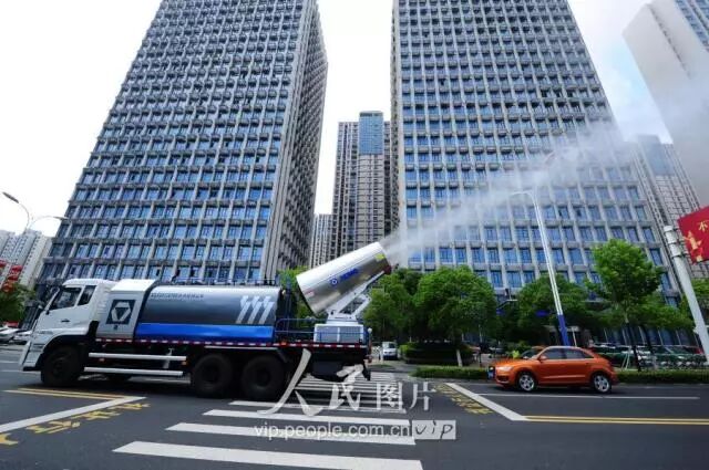 清冷启动！KY开元雾炮车魅力指数100分！